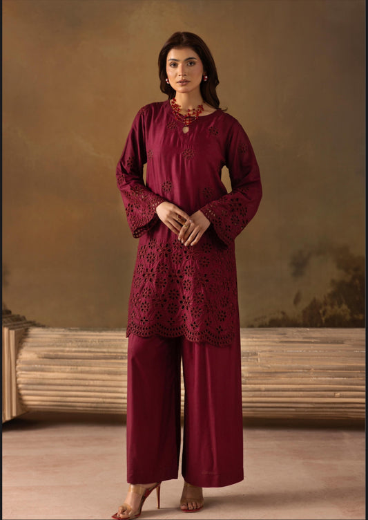 Luxkari Coords 02-Maroon