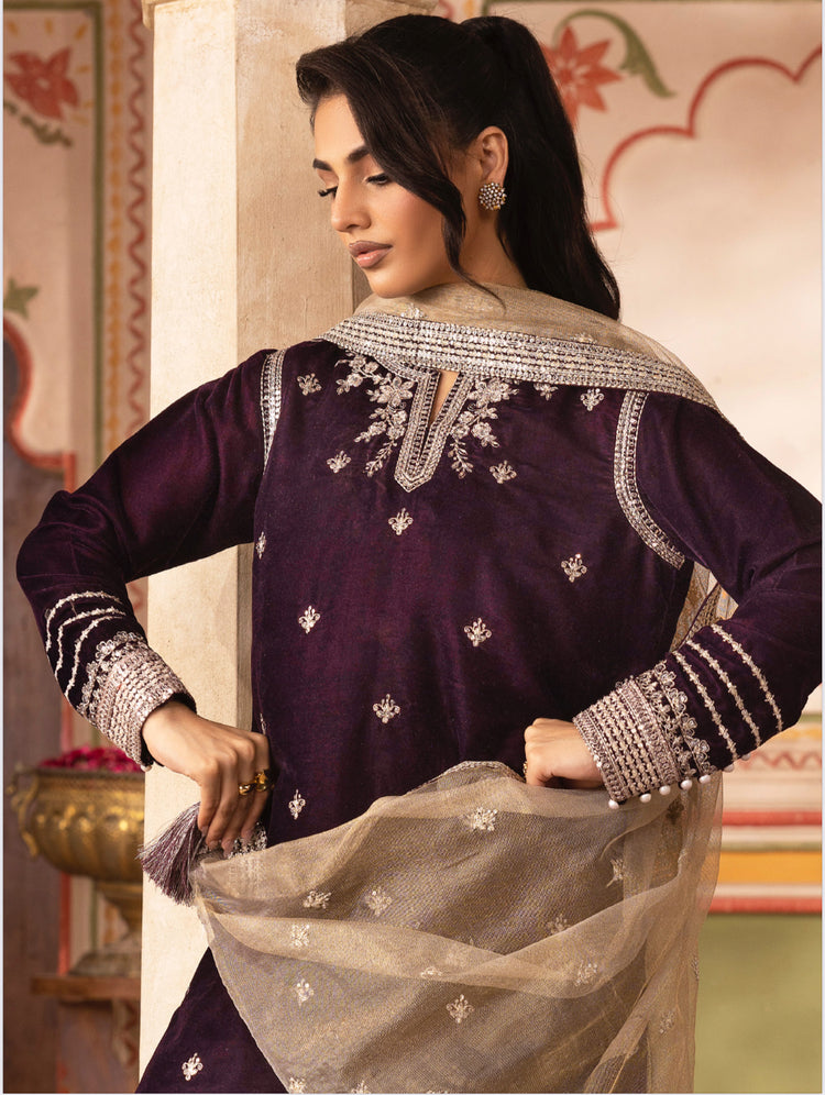 Luxury Velvet 04- Purple