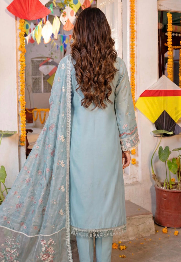 Sajal Aly x Eid Edit-blue