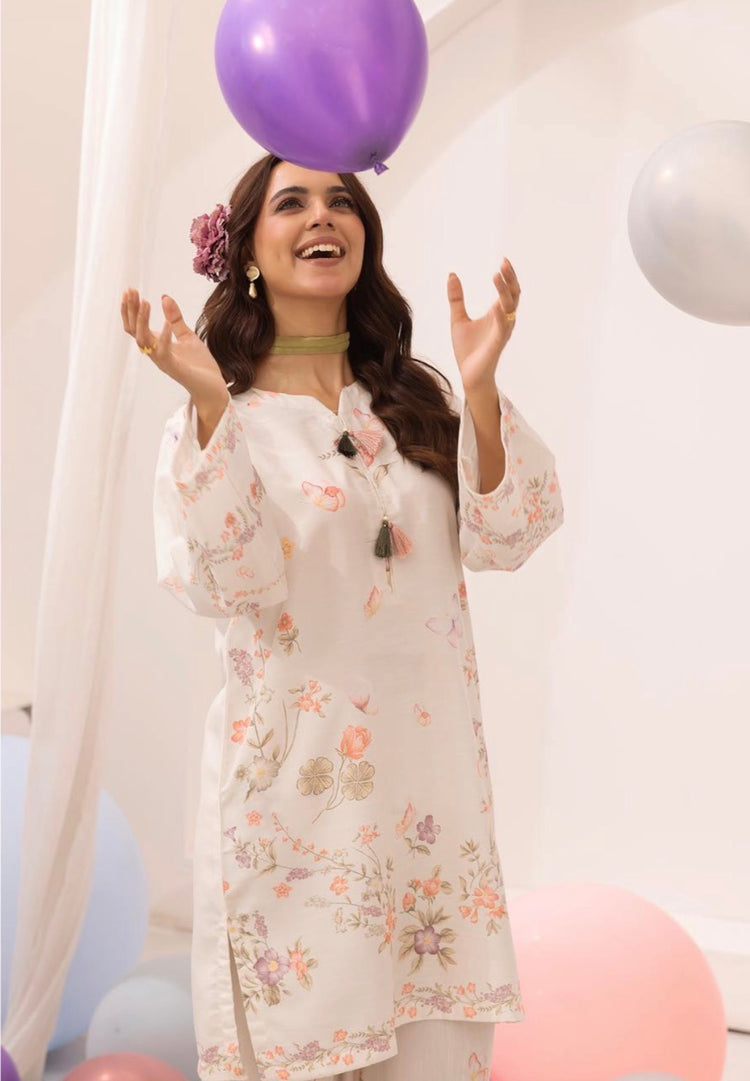 Suffuse Viscose Co Ords- Biege