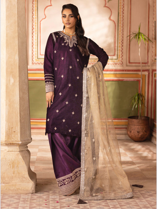 Luxury Velvet 04- Purple