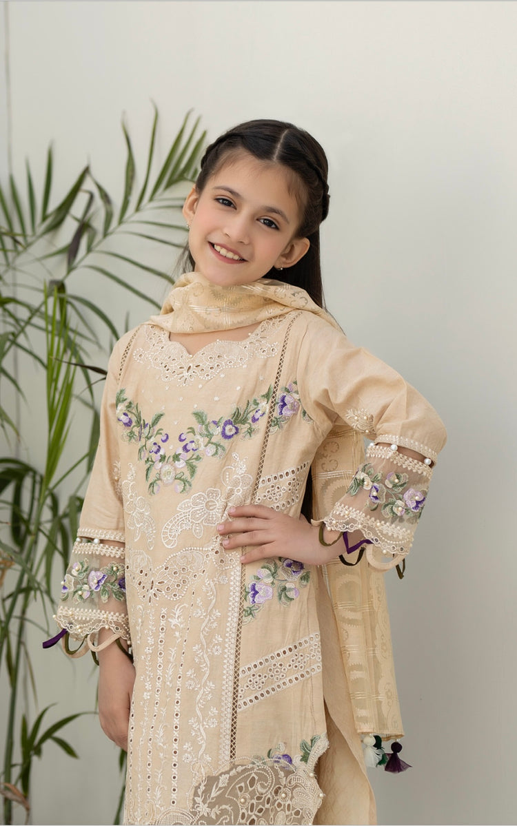 Kids Chikankari Jacquard 04