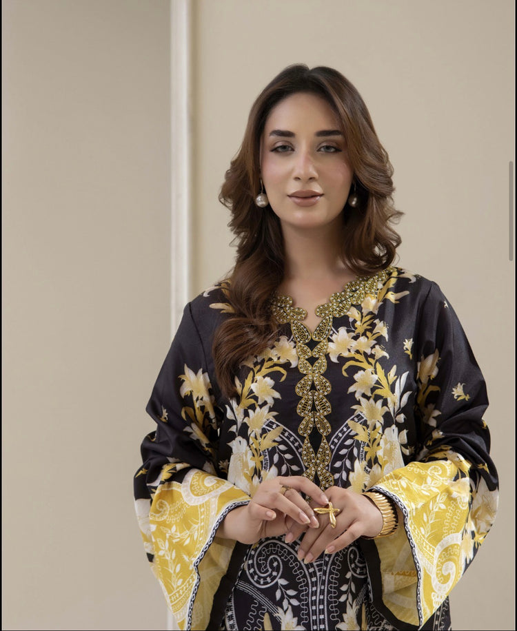 Digital Printed Coords set- Black