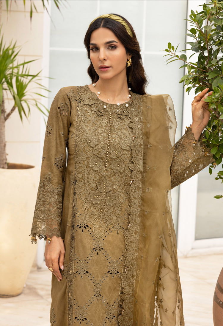 Ivana Luxe Chikankari 001