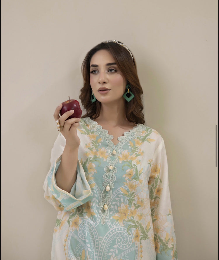 Digital Printed Coords set- Mint