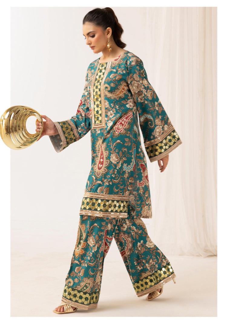 Ethnic Inspired printed Co-Ords 001