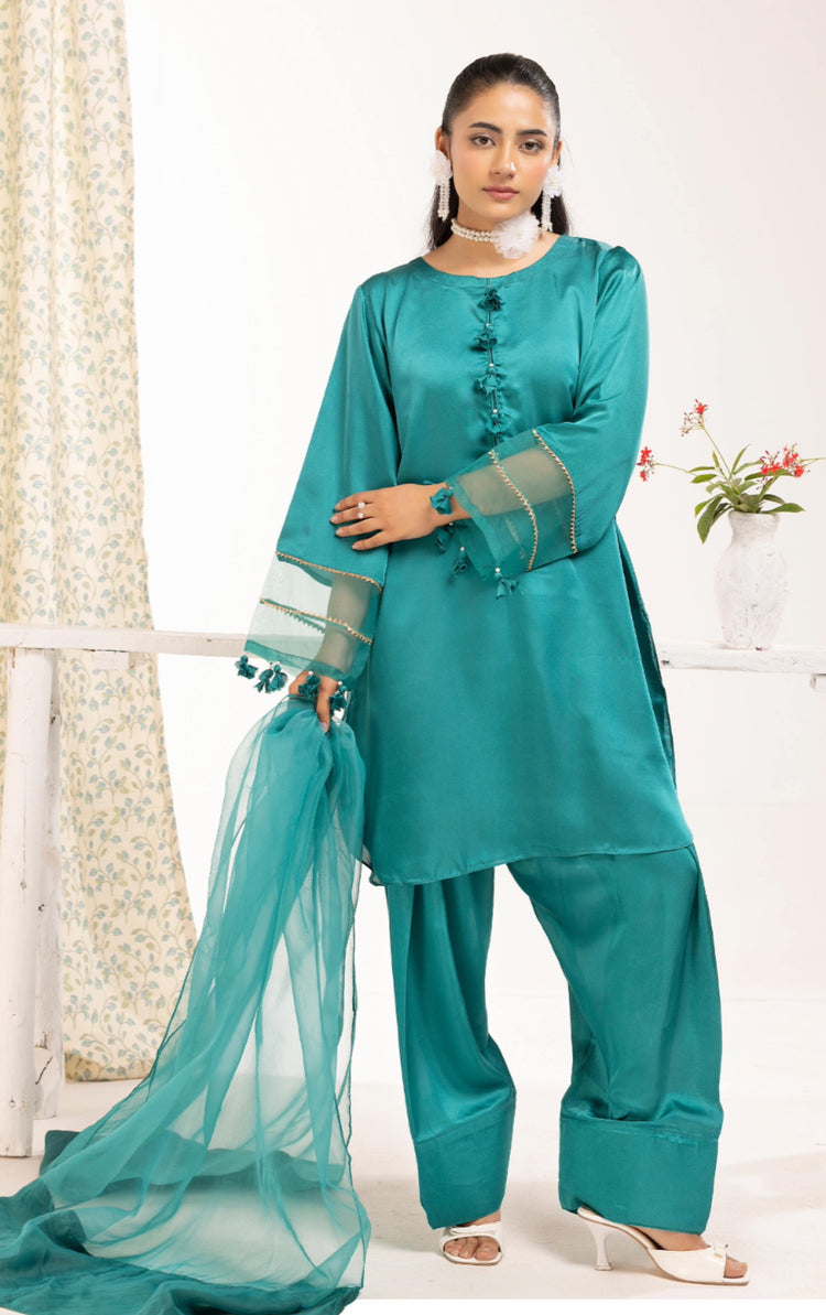 Silk Farshi Shalwar- 003