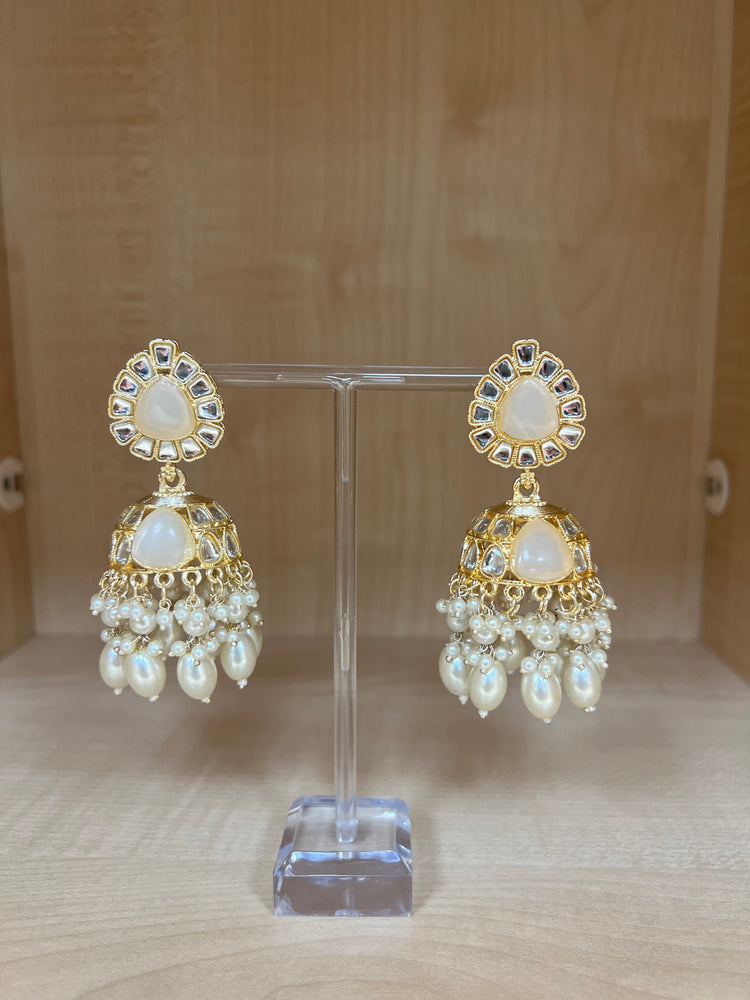 Pearl jhumka Earrings 803