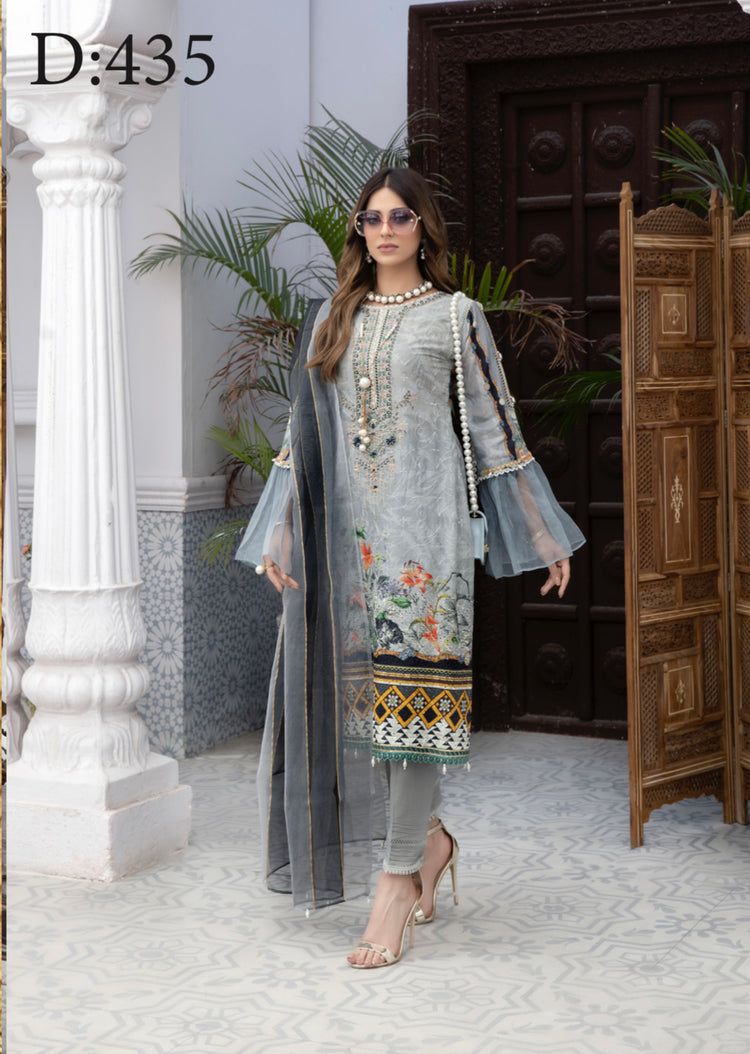 Chikankari Lawn 435 - Fatimahs clothing