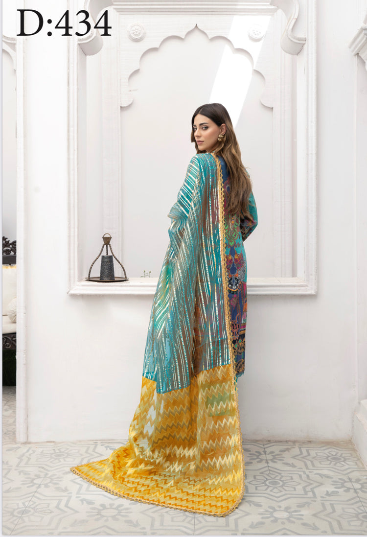 Chikankari Lawn 434 - Fatimahs clothing