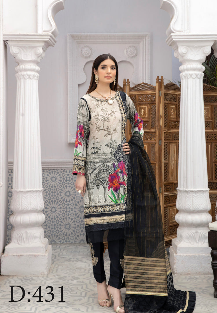 Chikankari Lawn 431 - Fatimahs clothing
