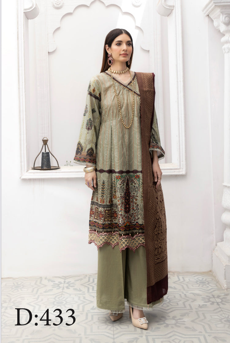 Chikankari Lawn 433 - Fatimahs clothing
