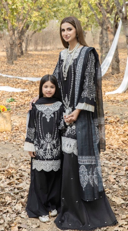 Eid Chikankari AL576 Kids