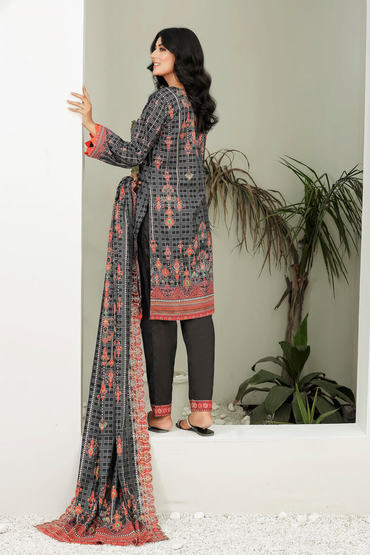 Embroidered Lawn 01
