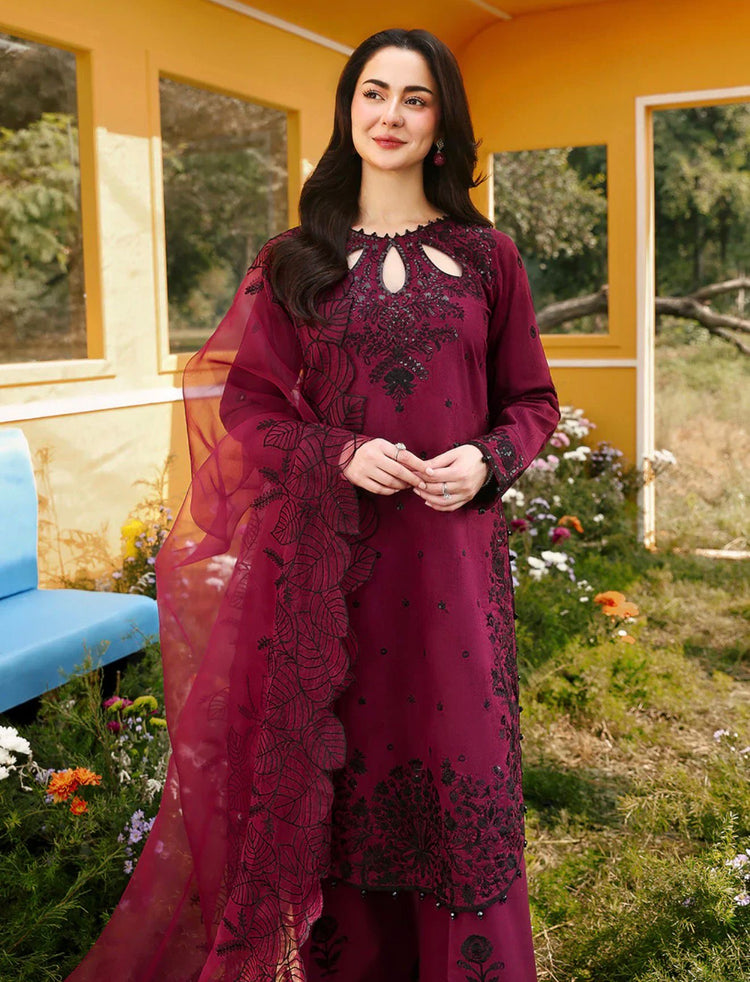 Hania Amir- Eid Edit Maroon
