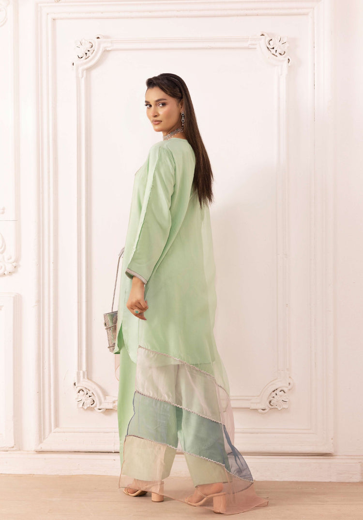 Farshi suit- mint