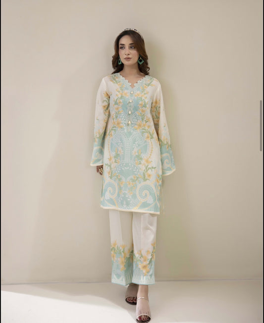 Digital Printed Coords set- Mint