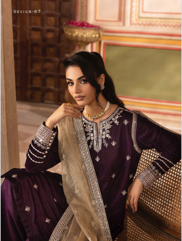 Luxury Velvet 04- Purple