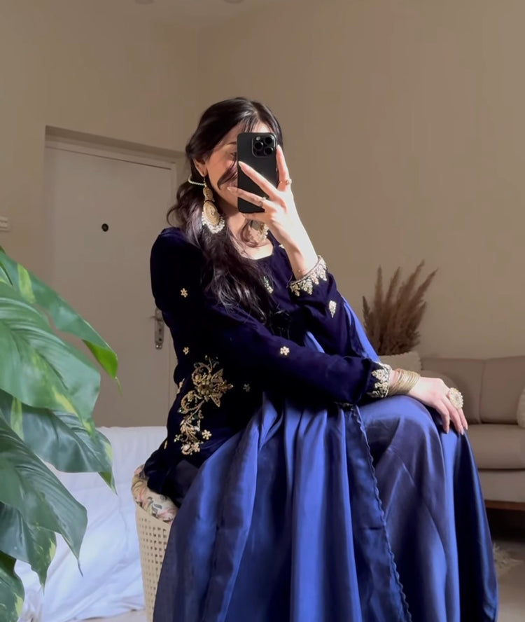 Valerie-Blue Velvet