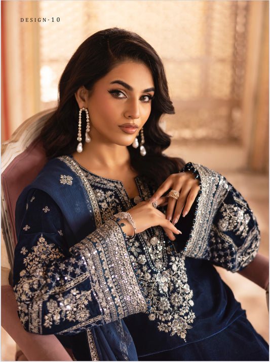 Luxury Velvet 01- Blue