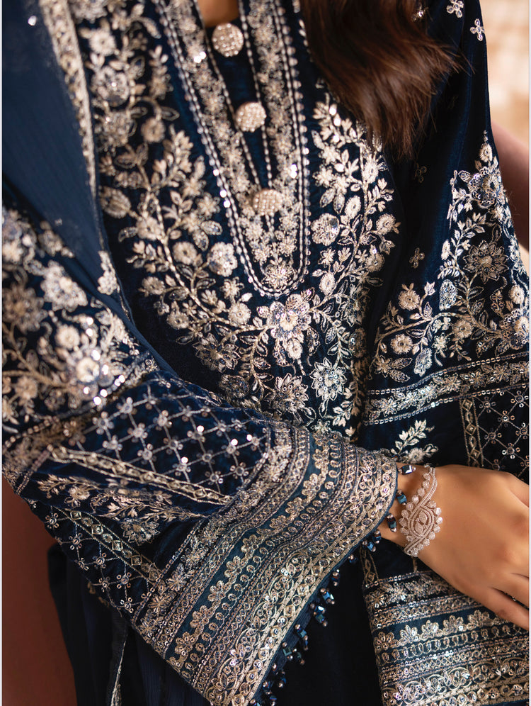 Luxury Velvet 01- Blue