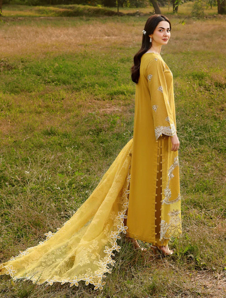 Hania Amir- Eid Edit Mustard