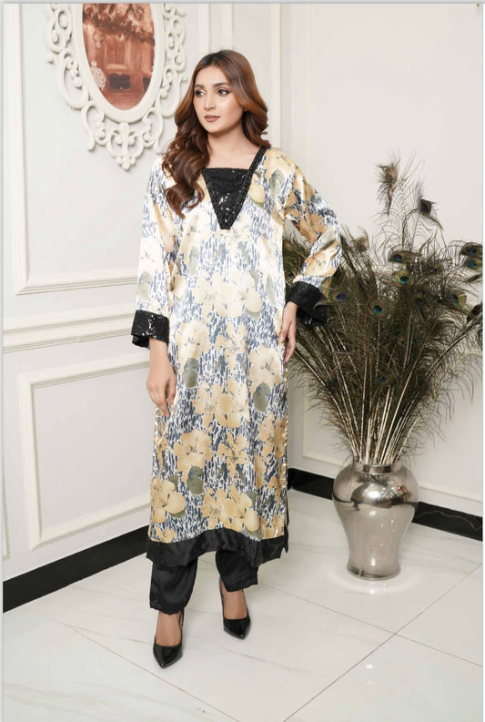 Rozana Silk Co-ord 01