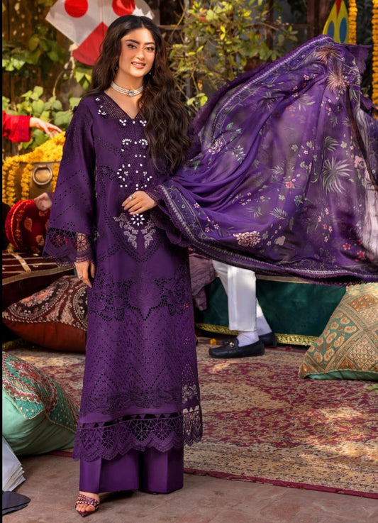 Sajal Aly x Eid Edit- Purple