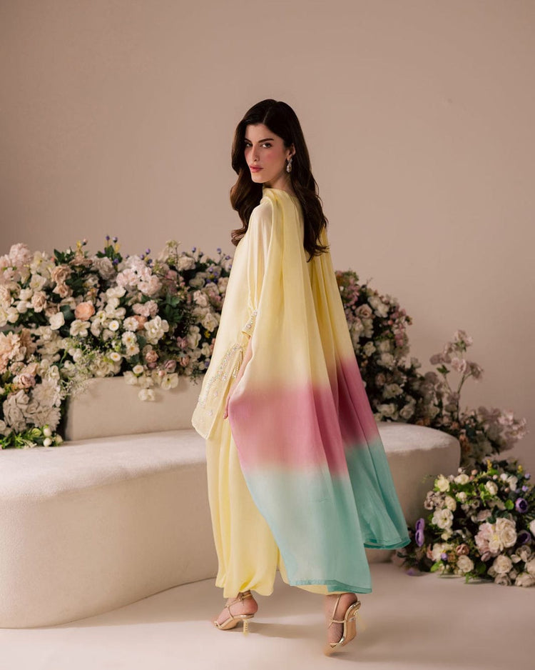 Anouk- Silk- Butter yellow
