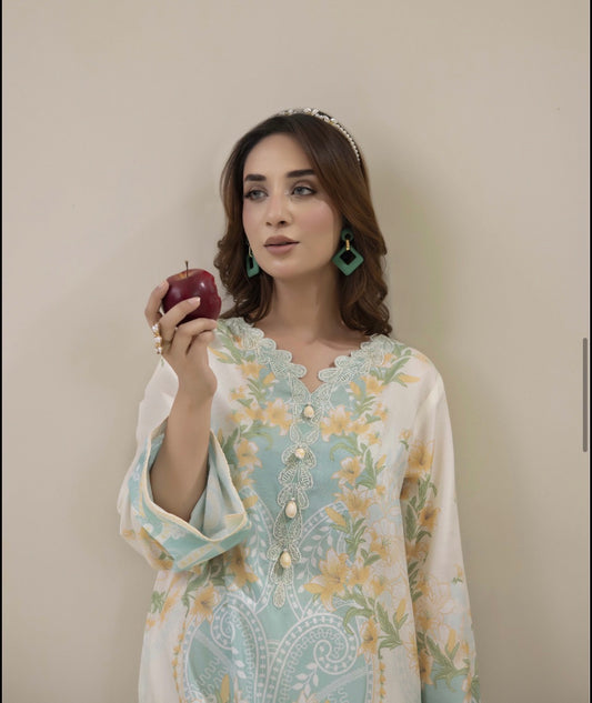 Digital Printed Coords set- Mint