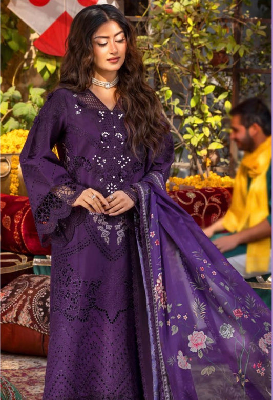 Sajal Aly x Eid Edit- Purple