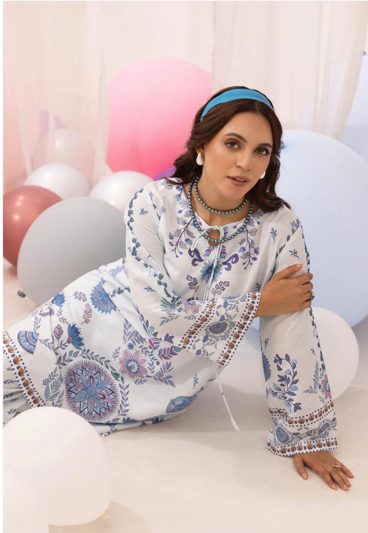Suffuse Viscose Co Ords- Blue