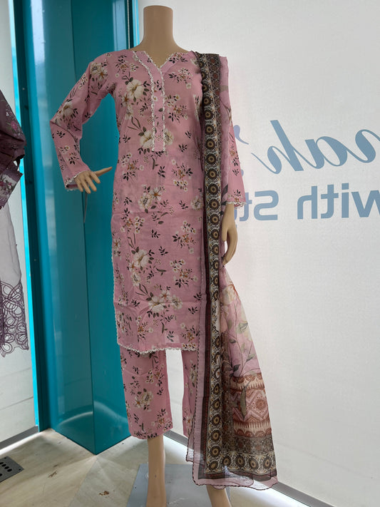 Digital Printed Lawn 002
