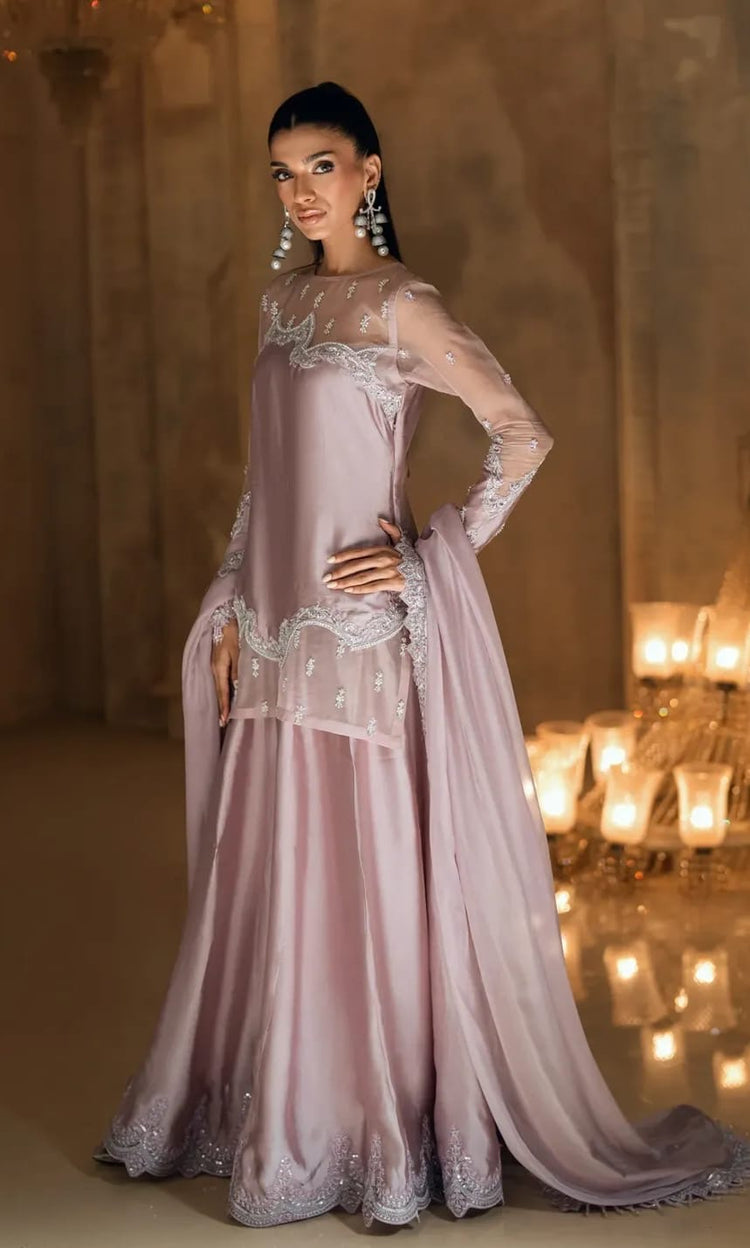 Ayla - Mauve Silk