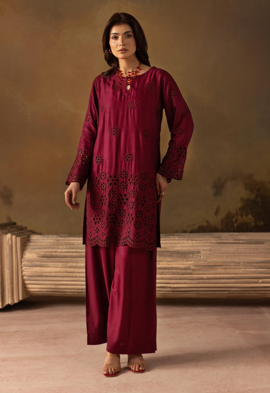 Luxkari Coords 02-Maroon