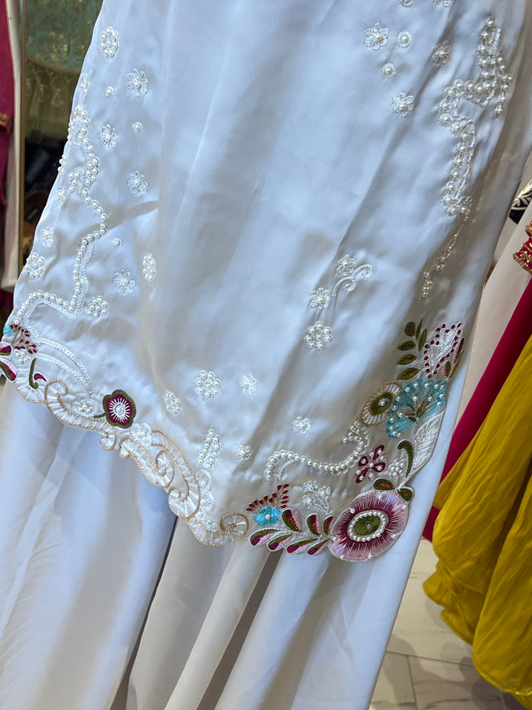 Farah-Embroidered Silk