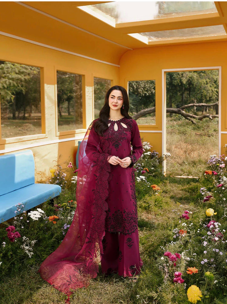 Hania Amir- Eid Edit Maroon