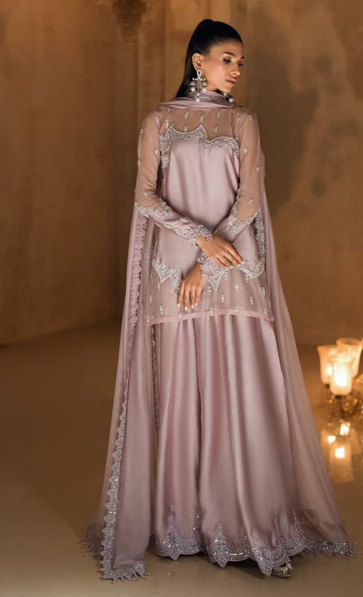 Ayla - Mauve Silk