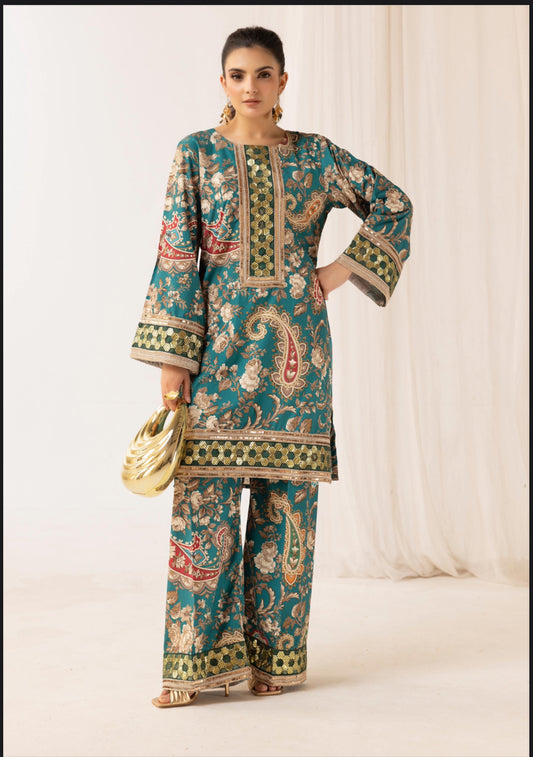 Ethnic Inspired printed Co-Ords 001