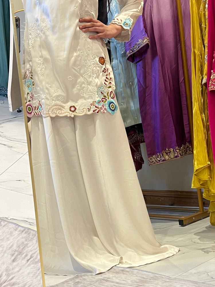 Farah-Embroidered Silk