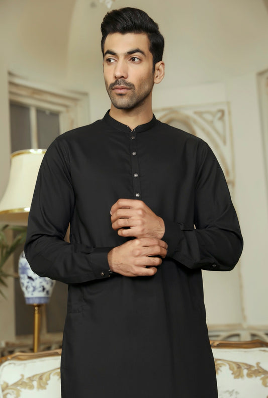 AVI Menswear Black - Fatimahs clothing