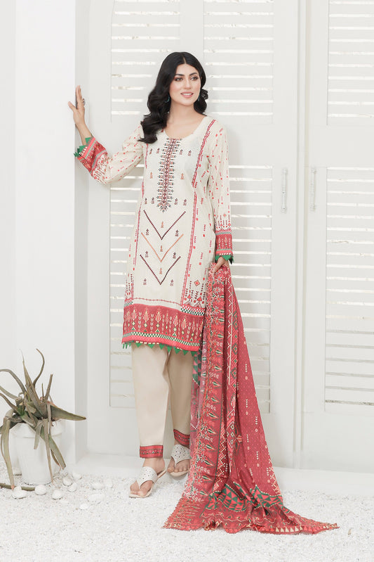 Embroidered Lawn 03