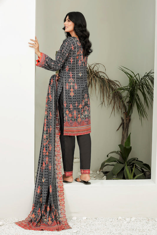 Embroidered Lawn 01